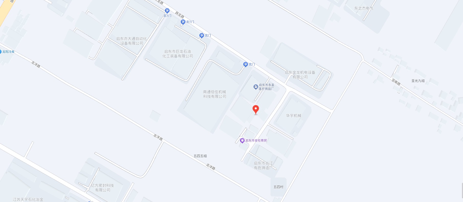 公司位置地图